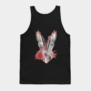 Mermaid Red Siren Corset Tank Top